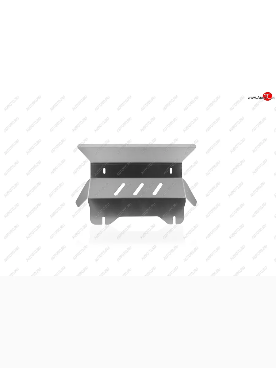 Защита радиатора (алюминий) Toyota Hilux AN120 дорестайлинг (2016-2020)  в Перми Пермском крае