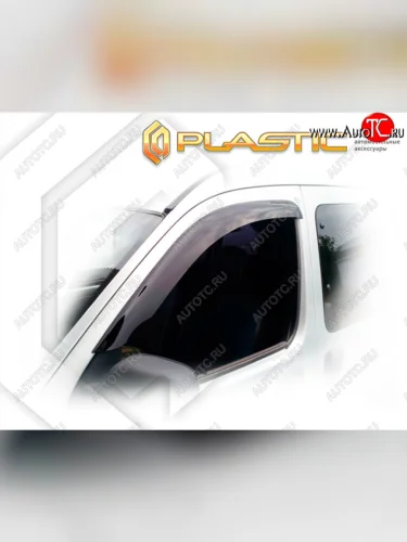 Ветровики дверей CA-Plastic (Classic полупрозрачный) Renault Kangoo KC рестайлинг (2003-2007)