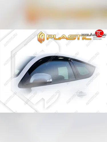 Ветровики дверей CA-Plastic (Classic полупрозрачный) Renault Megane купе 3 дв. 1-ый рестайлинг (2012-2014)
