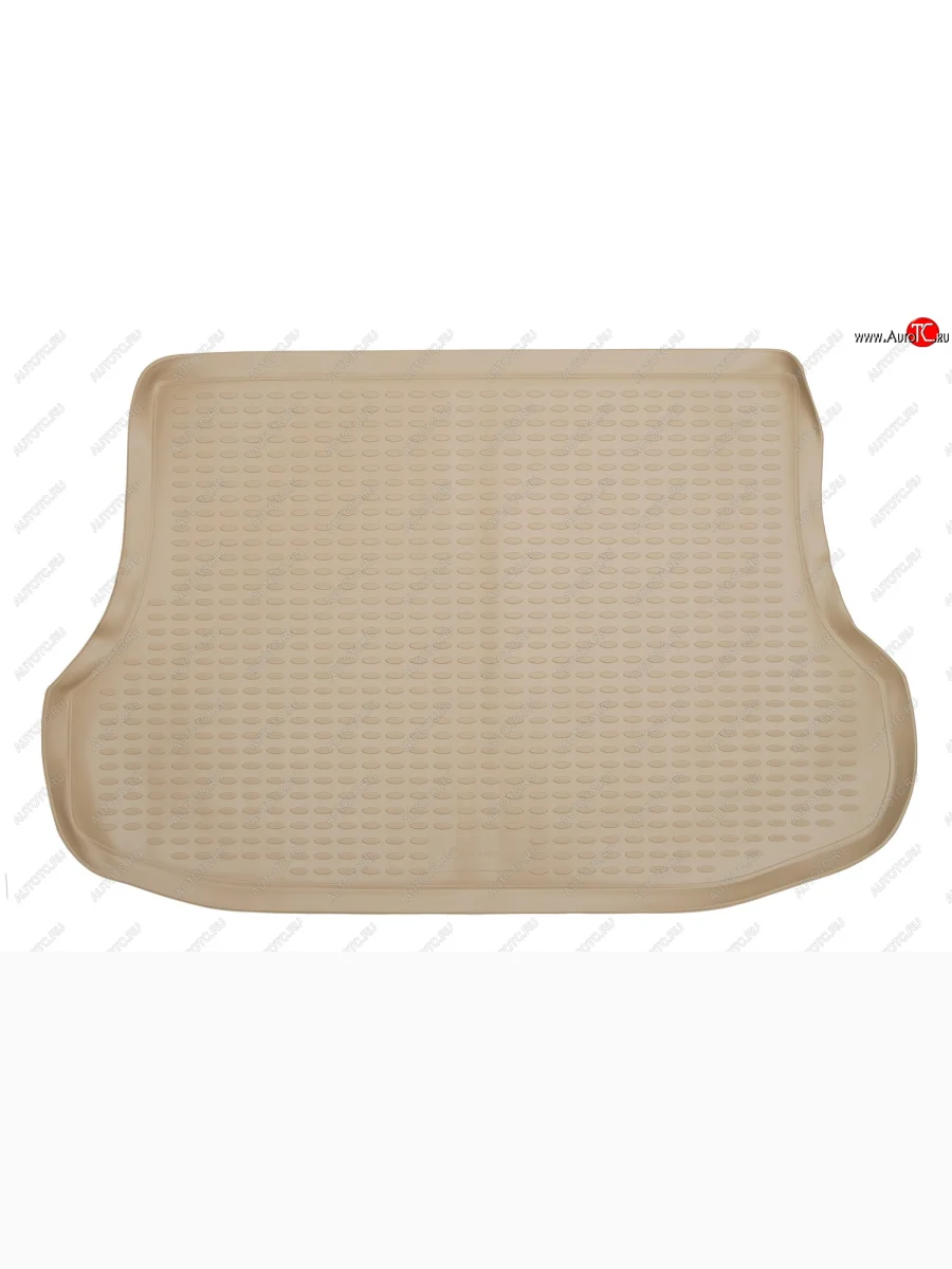 Коврик багажника (полиуретан) Element KIA Sorento BL дорестайлинг (2002-2006) (Бежевый)  с доставкой в г. Керчь
