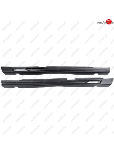 Пороги накладки Лапша с сеткой (Поверхность текстурная) Лада ВАЗ 2101 - 2107