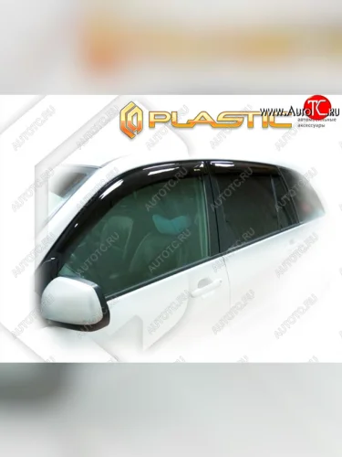 Дефлектора окон CA-Plastic (Classic полупрозрачный) Toyota RAV4  CA20 (2000-2005) 5 дв. дорестайлинг, 5 дв. рестайлинг