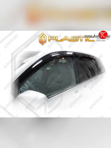 Дефлектора окон CA-Plastic (Classic полупрозрачный) Toyota Sienna  XL20 (2003-2010) дорестайлинг, рестайлинг