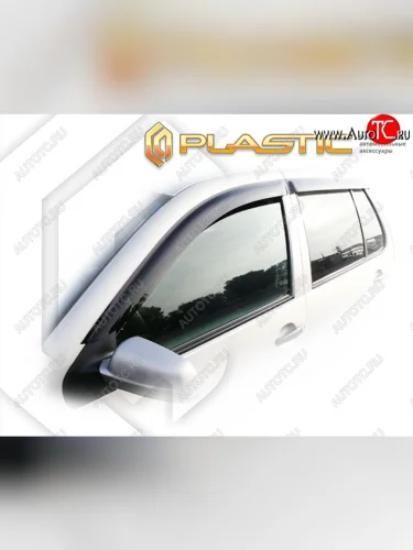 Дефлектора окон CA-Plastic (Classic полупрозрачный) Volkswagen Golf  4 Mk4 (1997-2003) хэтчбэк 5 дв.