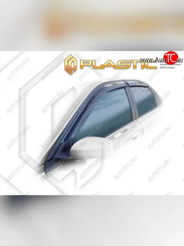 Дефлектора окон CA-Plastic (Classic полупрозрачный) Volvo S80 TS седан дорестайлинг (1998-2003)