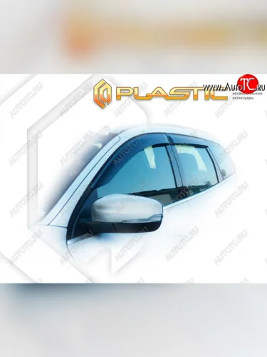 Дефлектора окон CA-Plastic (Classic полупрозрачный) Volvo XC60 (2013-2017)  рестайлинг