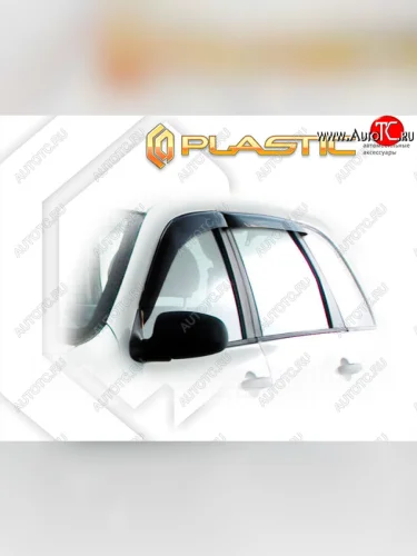 Дефлектора окон CA-Plastic (Classic полупрозрачный) Лада ВАЗ Калина  2194 (2014-2018) универсал