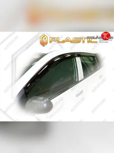 Дефлектора окон CA-Plastic (Classic полупрозрачный) Mazda Familia Van  универсал (2007-2018) Y12 дорестайлинг, Y12 рестайлинг