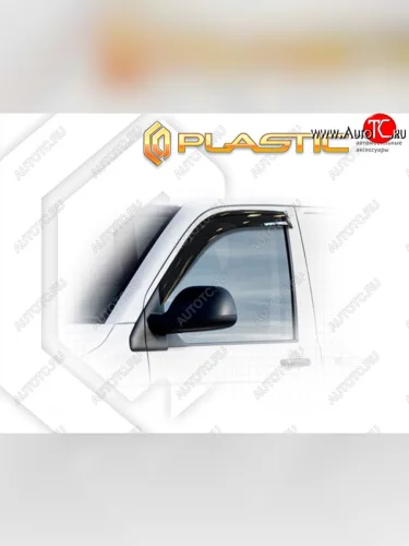 Дефлектора окон CA-Plastic (Classic полупрозрачный) Volkswagen Multivan T5 рестайлинг (2009-2015)