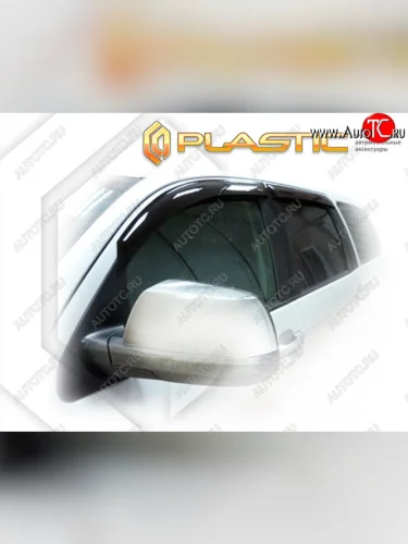 Дефлектора окон CA-Plastic (Classic полупрозрачный) Toyota Sequoia (2004-2007) XK30, XK40 рестайлинг