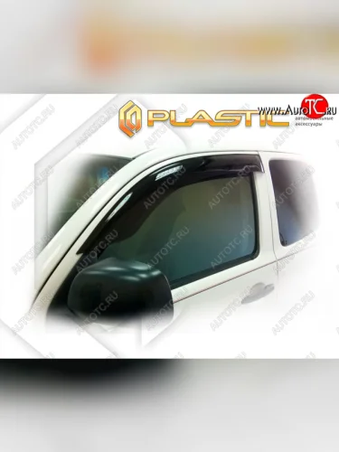 Дефлектора окон CA-Plastic (Classic полупрозрачный) Toyota Tacoma  N200 (2004-2011) PickUp RegularCab дорестайлинг