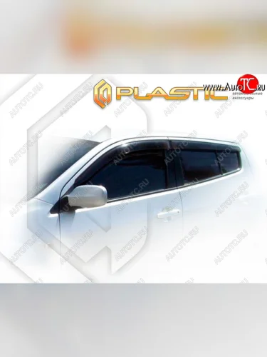 Дефлектора окон CA-Plastic (Classic полупрозрачный) Toyota Will Vs  XE120 (2001-2004)