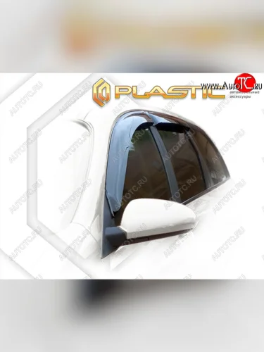 Дефлектора окон CA-Plastic (Classic полупрозрачный) Nissan Primera  3 P12 (2002-2008) универсал