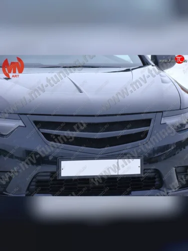 Решётка радиатора Tuning-Sport (Без сетки) Honda Accord ( 8 CU,  8 CW) (2011-2013) седан рестайлинг, универсал рестайлинг