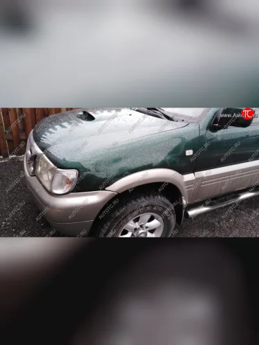 Левое переднее пластиковое крыло (левый руль) Стандарт Nissan Terrano2  R20 (1999-2006) 2-ой рестайлинг