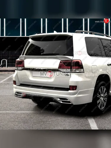 Накладка на бампер WALD Toyota Land Cruiser  200 (2015-2021) 2-ой рестайлинг