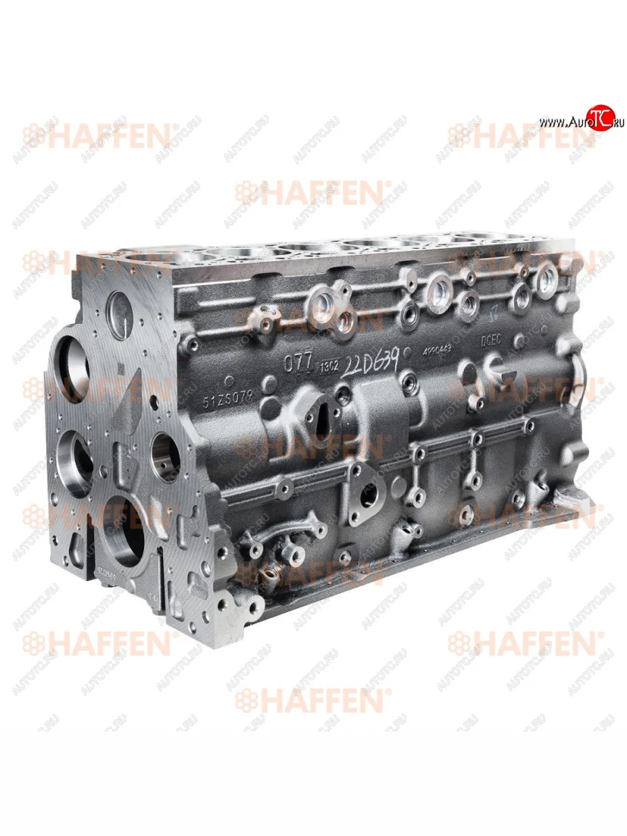 Блок цилиндров (6ISBe, 6ISDe V=6.7) HAFFEN Yutong ZK6737D (2007-2025)  с доставкой в г. Керчь
