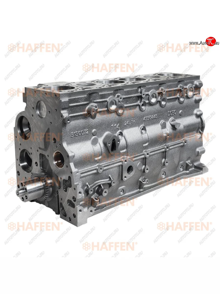 Блок цилиндров в сборе SHORT BLOCK 6ISBe (Евро 3) HAFFEN КамАЗ 4308 дорестайлинг (2003-2010)  с доставкой в г. Керчь