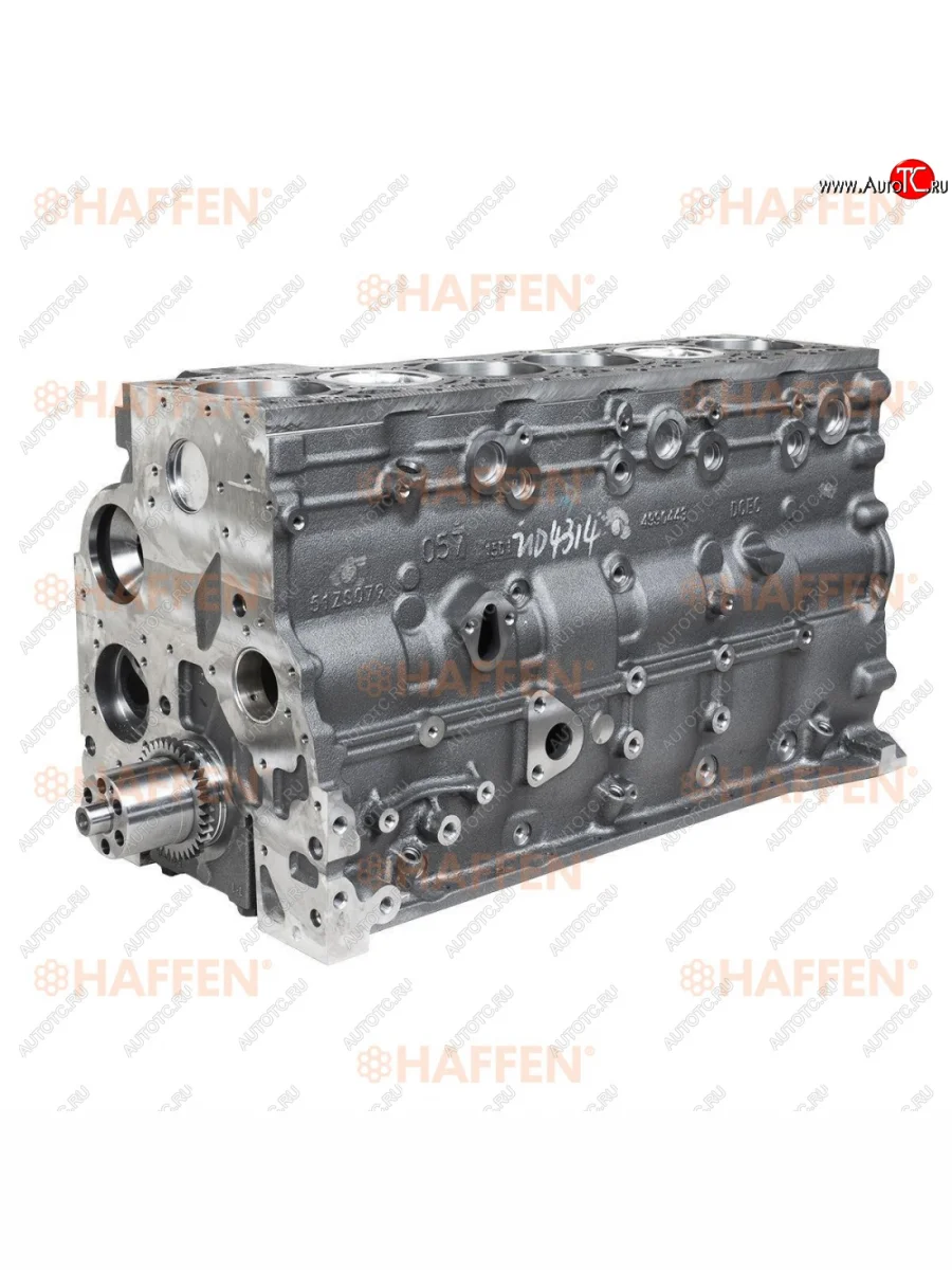 Блок цилиндров в сборе SHORT BLOCK QSB6.7 HAFFEN КамАЗ 4308 дорестайлинг (2003-2010)  с доставкой в г. Керчь