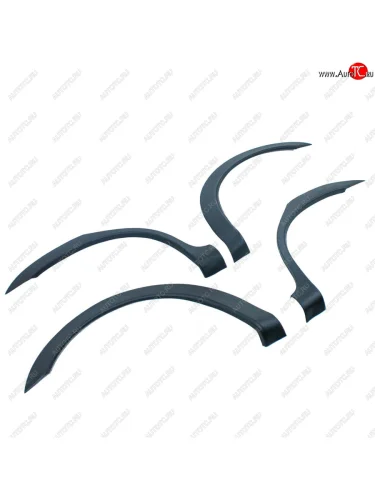 Накладки на арки Автостайл (Поверхность текстурная) KIA Spectra (2000-2009)