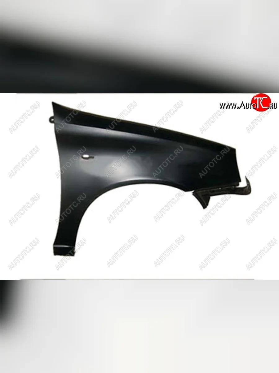Переднее правое пластиковое крыло Стандарт АБС Лада ВАЗ Калина 1118 седан (2004-2013) (Неокрашенное)  В Кинешме Ивановской области