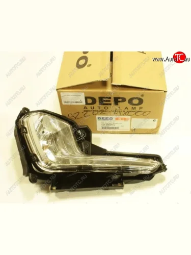 Противотуманная фара правая DEPO KIA Rio 3 QB дорестайлинг седан (2011-2015)