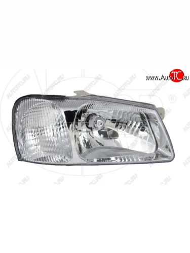 Фара передняя левая под мех. корректор NSP Hyundai Accent 2 LC седан дорестайлинг (ТагАЗ) (1999-2012)