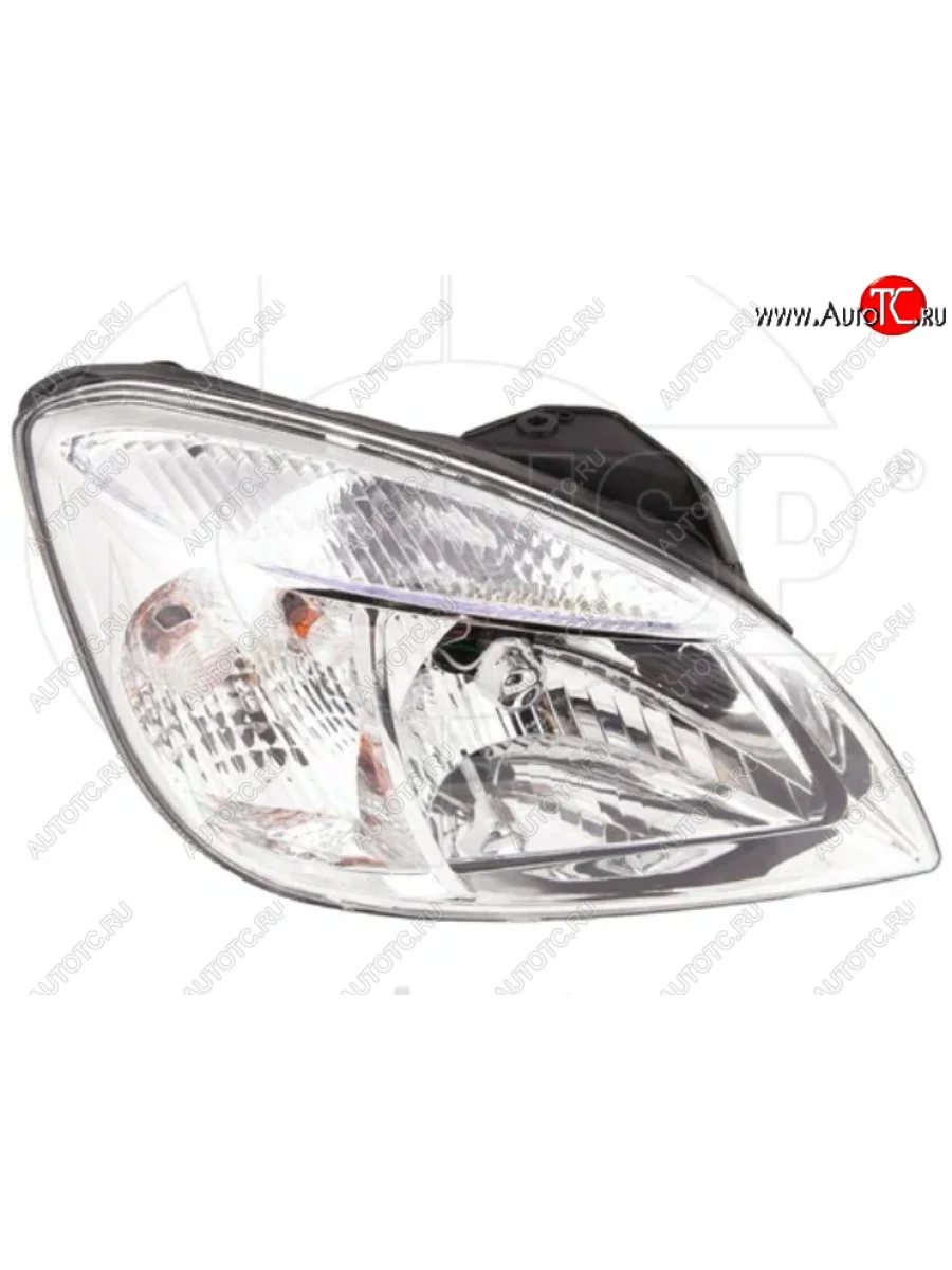 Фара передняя правая (хром) NSP KIA Rio 2 JB дорестайлинг седан (2005-2009)  в Керчи Республика Крым