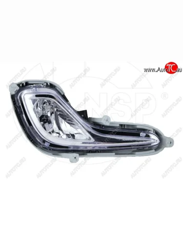 Фара противотуманная правая NSP Hyundai Solaris RBr седан дорестайлинг (2010-2014)