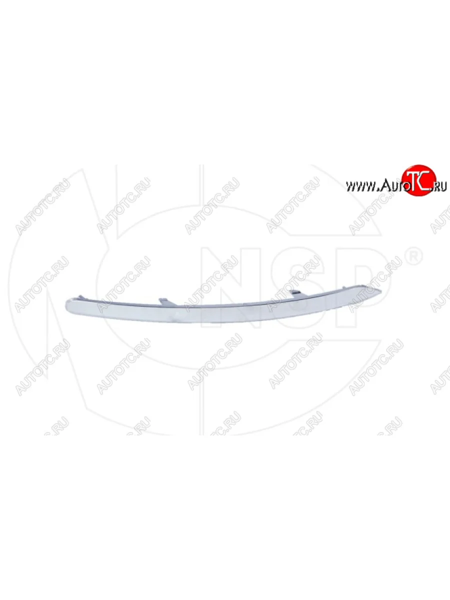 Молдинг правый переднего бампера KIA Sportage 3 SL дорестайлинг (2010-2014) (хром)  в Самаре Самарской области