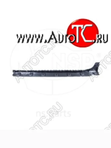 Пластиковый правый порог NSP Renault Duster HS дорестайлинг (2010-2015)