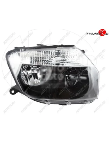 Фара передняя правая черная NSP Renault Duster HS дорестайлинг (2010-2015)