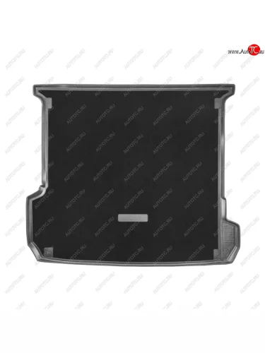 Коврик багажника (комбинированый) Norplast Unidec (Чёрный) Audi Q7 4M рестайлинг (2019-2022)