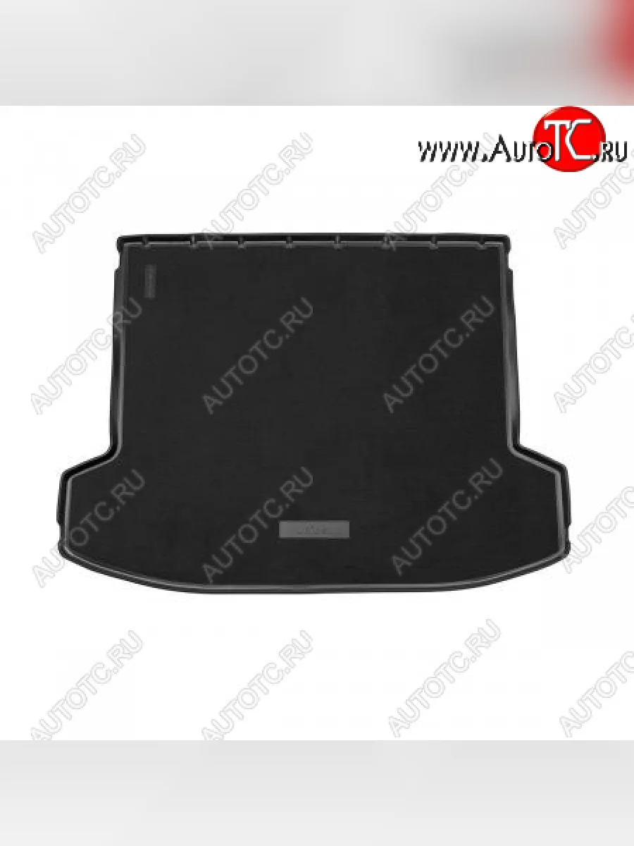 Комбинированный коврик багажника (длинная база) Unidec Hyundai Tucson NX4 (2020-2022) (Чёрный)  в Воронеже Воронежской области