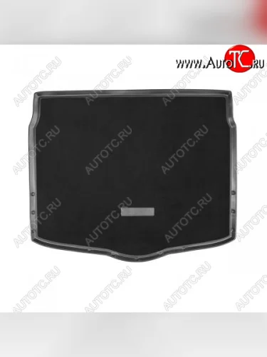 Комбинированый коврик багажника Unidec (Чёрный) Nissan Qashqai 2 J11 рестайлинг (2017-2022)