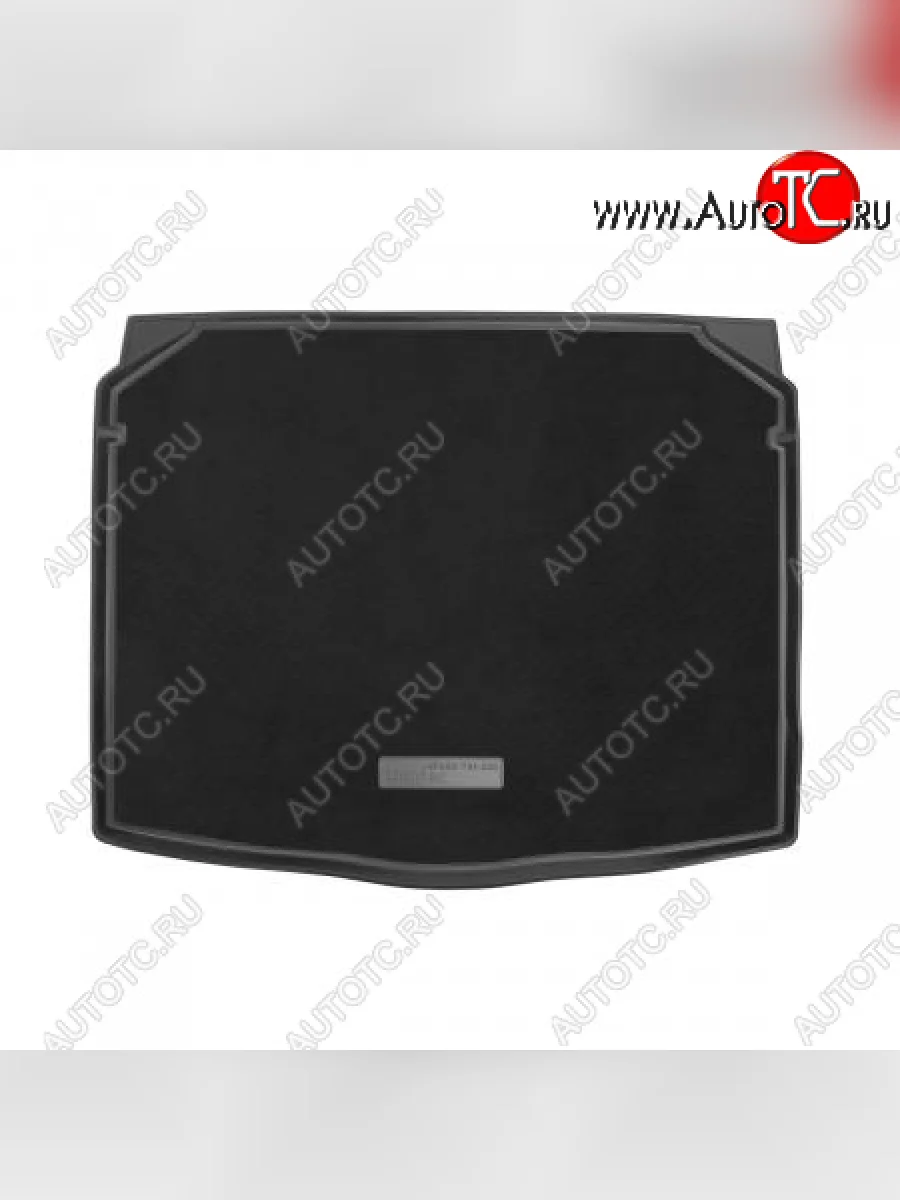 Комбинированый коврик багажника (сидения VarioFlex) Unidec Skoda Karoq NU7 дорестайлинг (2017-2021) (Чёрный)  в Керчи Республика Крым