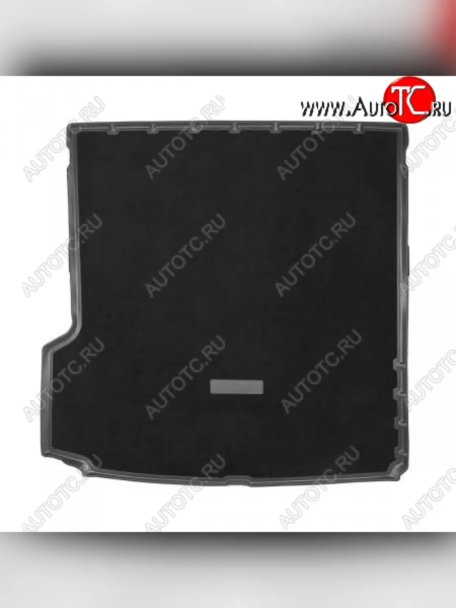 Комбинированый коврик багажника (сложенный 3 ряд) Unidec Volvo XC90 L дорестайлинг (2015-2019) (Чёрный)  в Перми Пермском крае