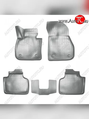 Коврики салона Unidec (Серые) BMW 2 серия F44 седан рестайлинг (2019-2025)