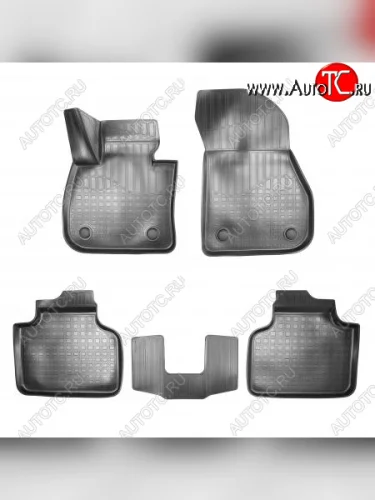 Коврики салона Unidec (Чёрные) BMW 2 серия F45 Active Tourer рестайлинг (2018-2020)