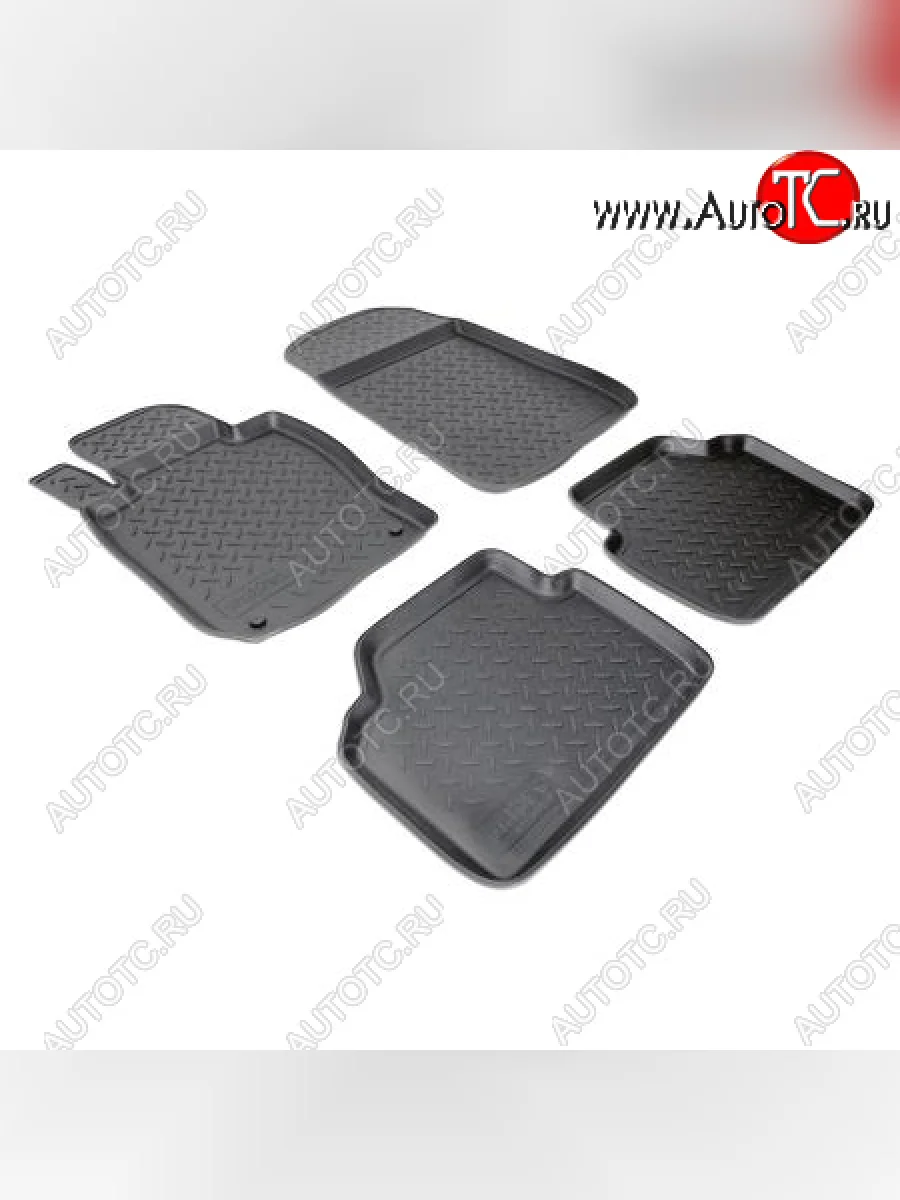 Коврики салона Unidec BMW 3 серия E90 седан дорестайлинг (2004-2008) (Чёрные)  в Перми Пермском крае