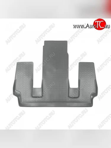 Коврик салона (3 ряд 6 мест) Unidec (Серый) Cadillac XT6 C1TL (2019-2025)