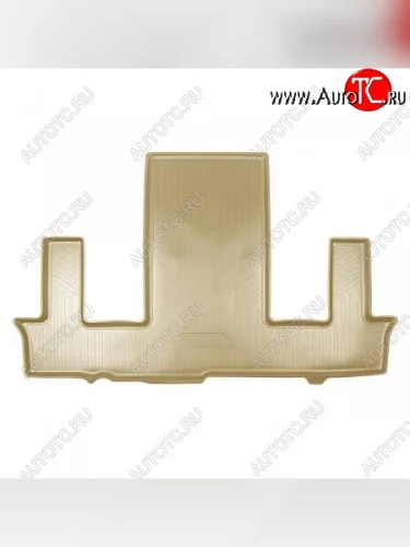 Коврик салона (3 ряд 7 мест) Unidec (Бежевый) Chevrolet Tahoe GMT T1XX   (2019-2022)