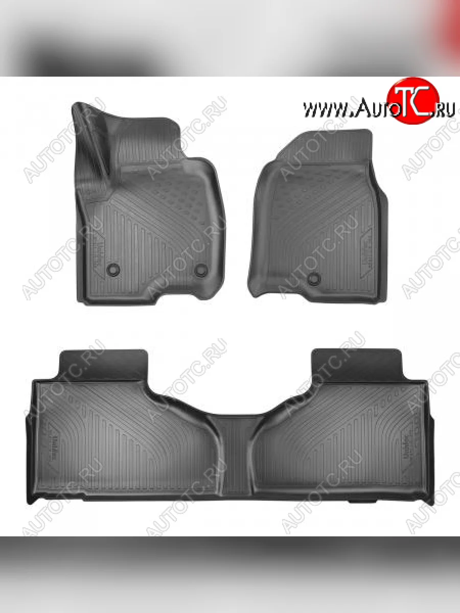 Коврики салона (1 и 2 ряд) Unidec Chevrolet Tahoe GMT T1XX   (2019-2022) (Чёрные)  в Керчи Республика Крым