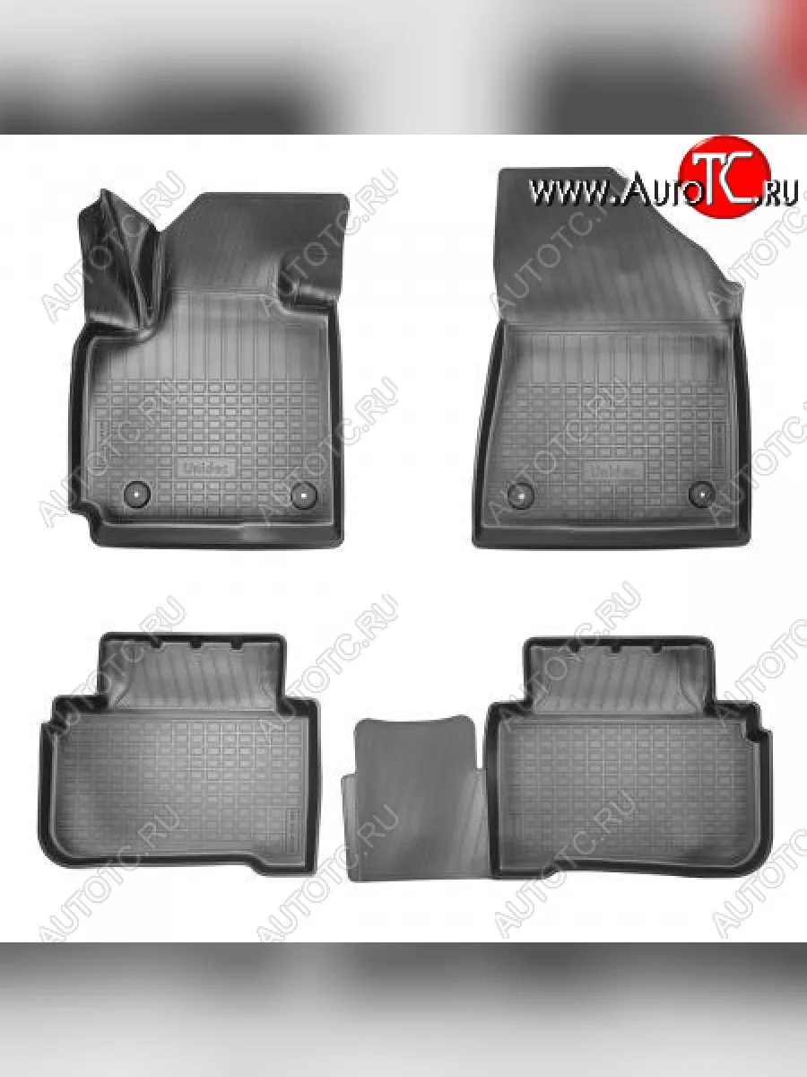 Коврики салона Unidec Changan CS55 Plus (2021-2025) (Чёрные)  в Перми Пермском крае