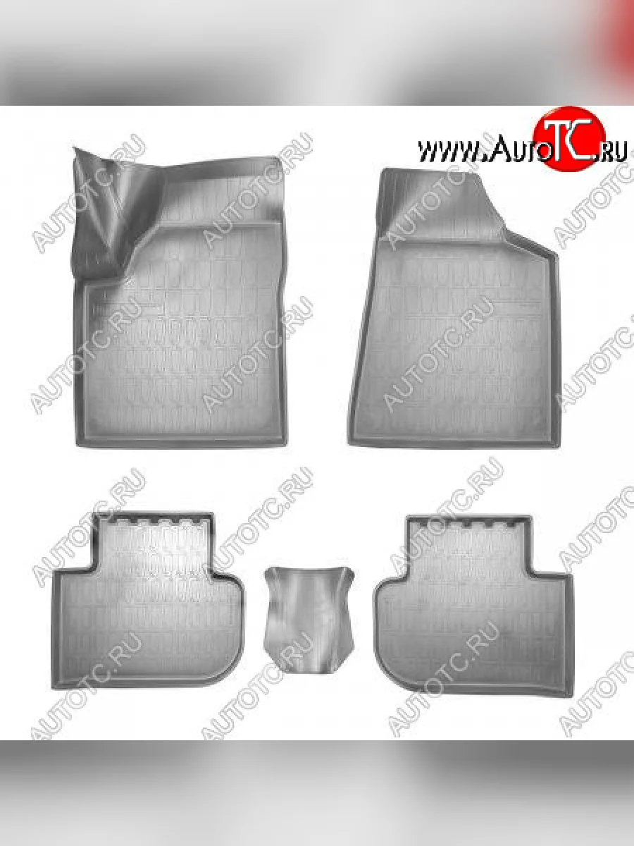 Коврики салона Unidec  FAW Bestune T77 (2018-2022) (Серые)  в Самаре Самарской области
