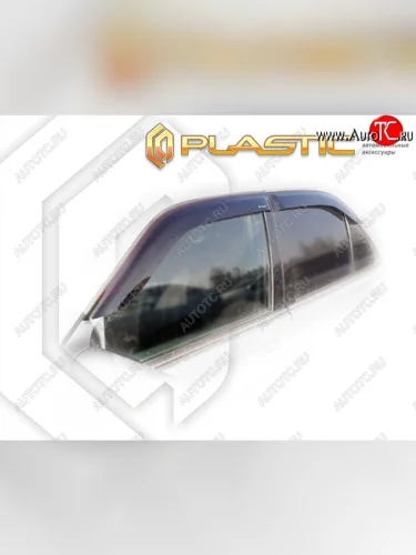 Дефлектора окон CA-Plastic (Classic полупрозрачный) Mercedes-Benz C-Class  W202 (1997-2001) рестайлинг седан