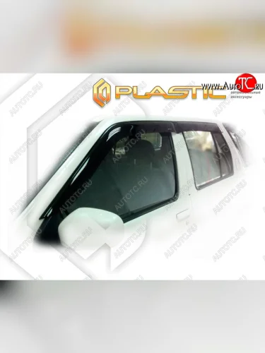 Дефлектора окон CA-Plastic (Classic полупрозрачный) Nissan Terrano2  R50 (1995-2002) дорестайлинг, рестайлинг