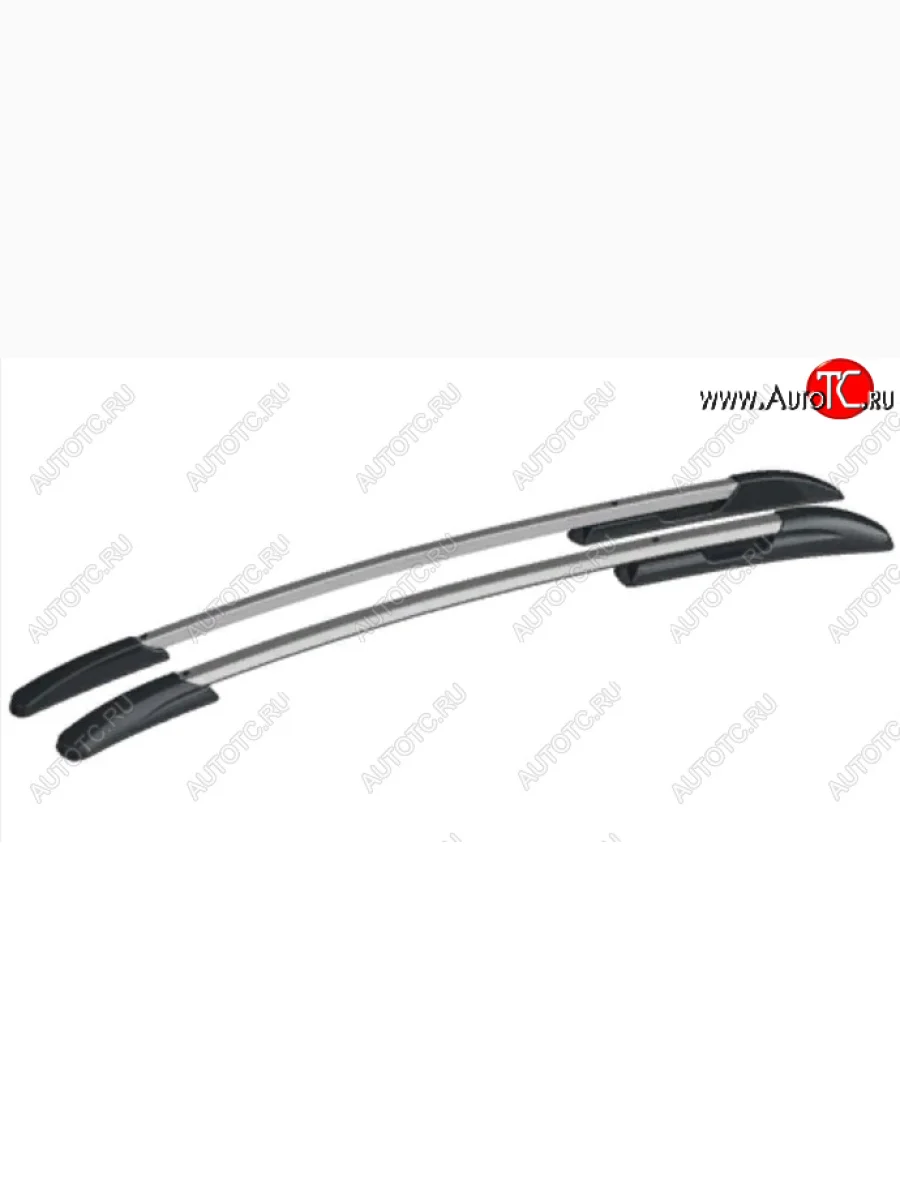 Рейлинги АПС Лада ВАЗ XRAY (2016-2022) (Черно-серые, без поперечин)  в Перми Пермском крае