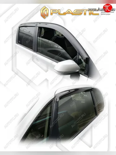 Дефлектора окон CA-Plastic (Classic полупрозрачный) Toyota Porte  NP140 (2012-2020)