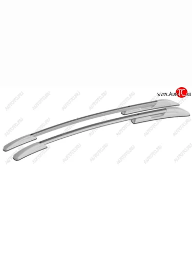 Серебристые, поперечины черные, крепление скоба, L1300 12856р Серебристые, поперечины черные, крепление скоба, L1300 12856р